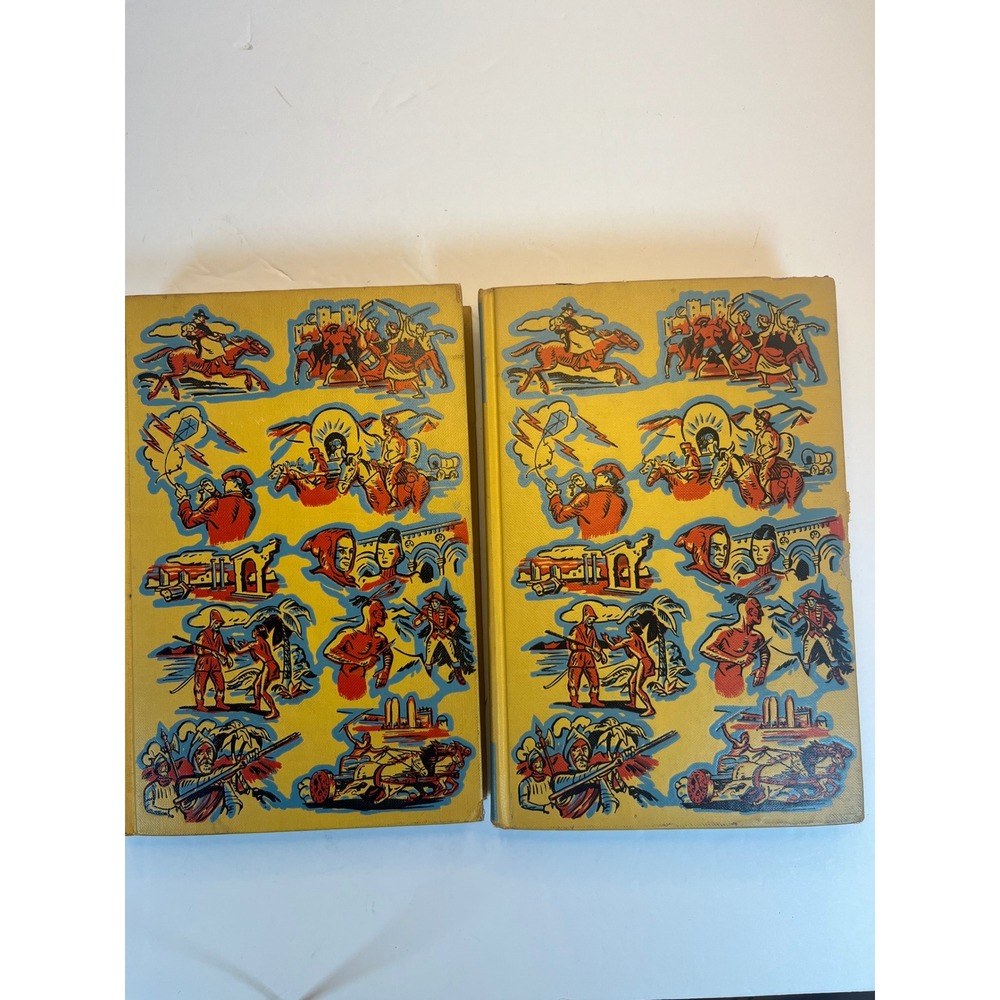Vtg Junior Classics 2 Book Set Ben-Hur & The Cloister and the Hearth Greystone‎